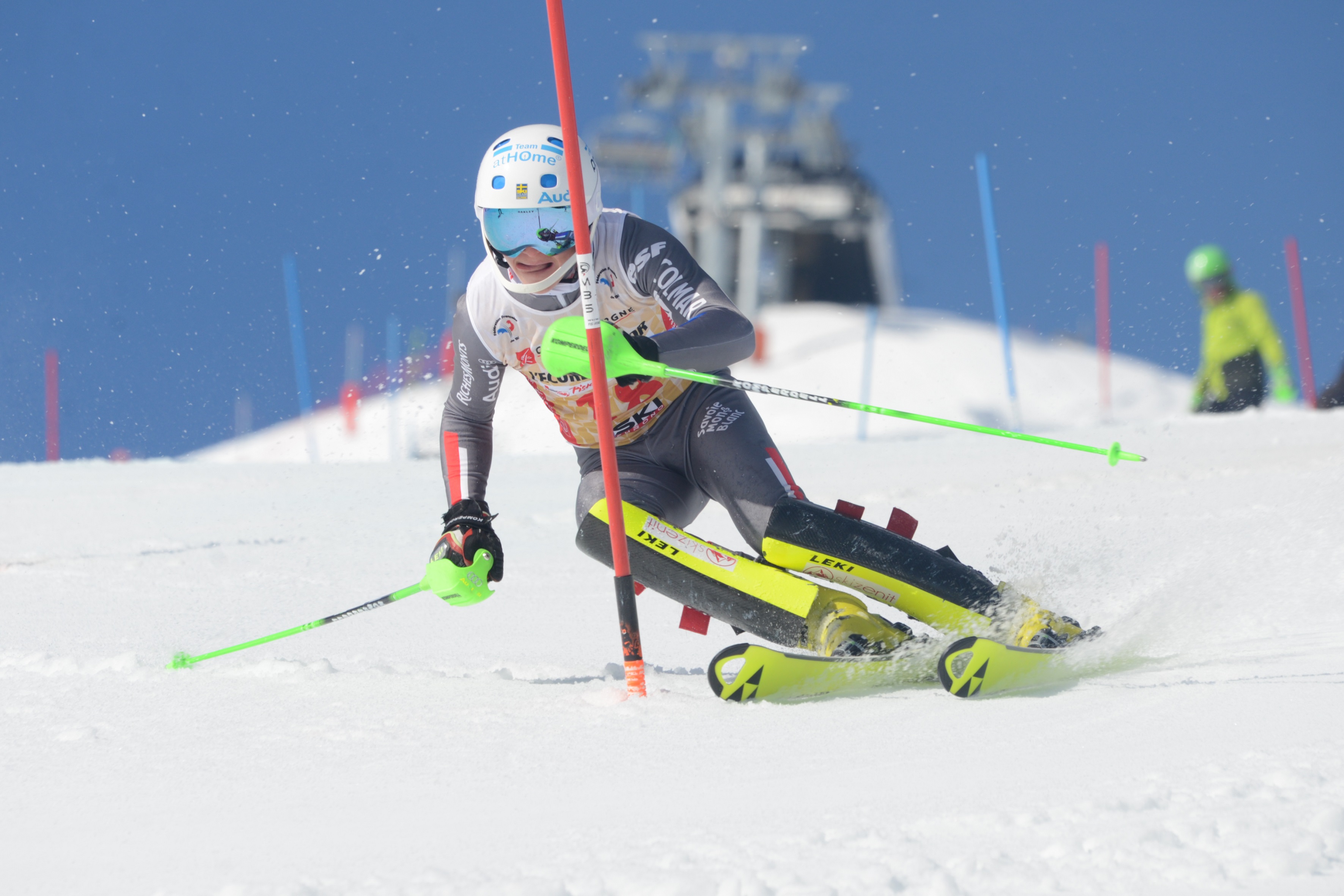 Championnat France Ski Alpin U16 LA PLAGNE 2 ieme étape Slalom